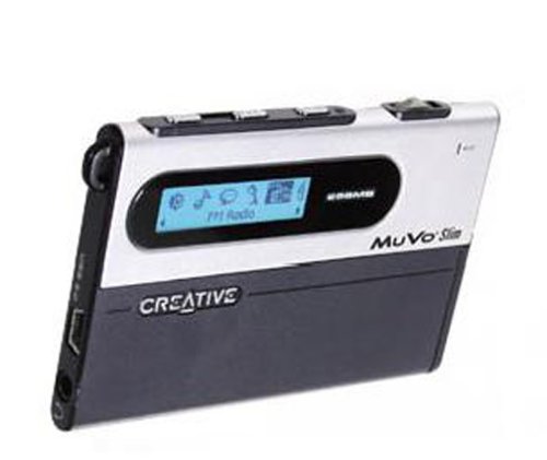 Creative MuVo Slim 256 MB MP3 Player Black ( Creative Player ) รูปที่ 1