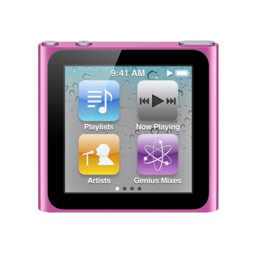Apple iPod nano® 8GB MP3 Player (6th Generation) with Touch Screen, FM Radio - Pink (MC692LL/A) ( Apple Player ) รูปที่ 3