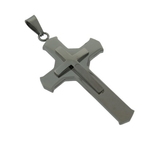 Stainless Steel Cross Pendant รูปที่ 1