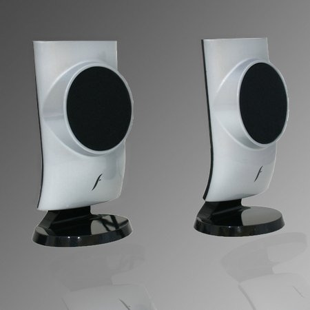 Frisby USB PC Computer Desktop Laptop Notebook Speakers, 2 piece ( Frisby Computer Speaker ) รูปที่ 1