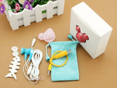 Mickey 5th Generation 4G MP3 Player with smile LED light face(Purple) ( Mickey Player ) รูปที่ 4