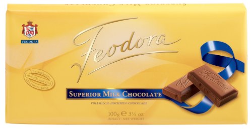 Feodora Milk Chocolate Bar, 3.5-Ounces (Pack of 5) ( Feodora Chocolate ) รูปที่ 1