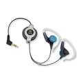 Retractable Earbuds W Ear-wrap ( Emerge Tech Ear Bud Headphone )