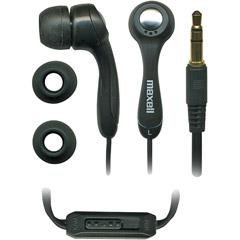 Maxell P-8B Digital Ear Buds, Black ( Maxell Ear Bud Headphone ) รูปที่ 1