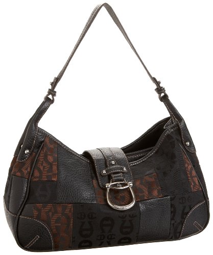 Etienne Aigner Geometric Patchwork Hobo รูปที่ 1