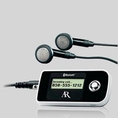 Audiovox Acoustic Research ARWH1 - Headphones ( ear-bud ) - wireless - Bluetooth 2.0 - silver ( Audiovox Ear Bud Headphone )