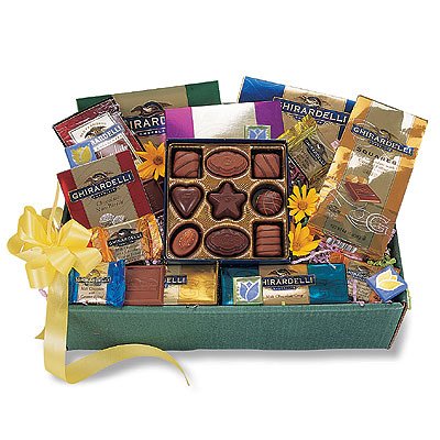 The Best of Ghirardelli Chocolate Gift Box ( Wine.com Chocolate Gifts ) รูปที่ 1