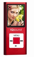 SUPERSONIC iQ Sound SC-2528 2GB, X-Slim MP3/MP4 Player, 1.8