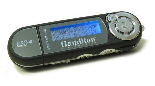 Hamilton Electronics HAMP-3 Hamilton 1GB Portable MP3 Player ( Hamilton Player ) รูปที่ 1