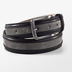 Italian Leather \ Suede Belt (leather belt ) รูปที่ 1