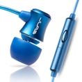 JBuds J3M Micro Atomic In-Ear Earphones with Microphone for iPod, iPhone, HTC and Blackberry (Electric Blue) ( JLAB Ear Bud Headphone )