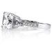 รูปย่อ Sterling Silver Asscher Cubic Zirconia CZ 3-Stone Ring - Women's Engagement Wedding Ring รูปที่2