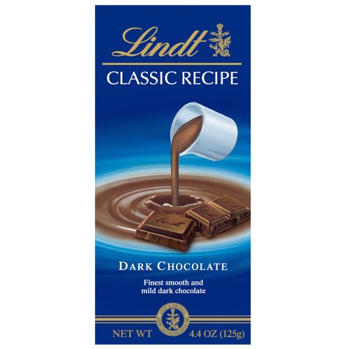 Lindt Classic Recipes Dark Chocolate, 4.4-Ounce Packages (Pack of 12) ( Lindt Chocolate ) รูปที่ 1