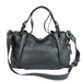 รูปย่อ Cosette Italian Made Gray Leather Designer Handbag รูปที่1