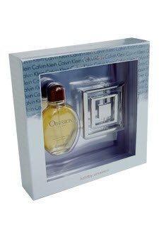 Obsession by Calvin Klein for Men - 2 Pc Gift Set 2.5oz EDT Spray, Holiday Ornament ( Men's Fragance Set) รูปที่ 1