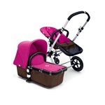 Bugaboo Cameleon Stroller - Dark BrownBase - Pink Fleece รูปที่ 1