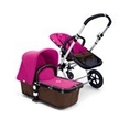 Bugaboo Cameleon Stroller - Dark BrownBase - Pink Fleece