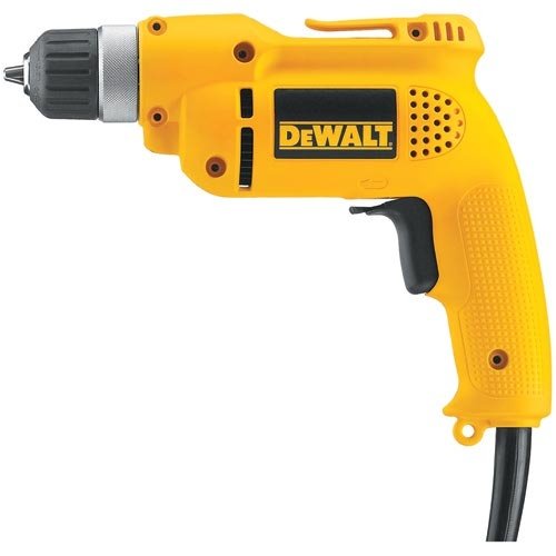 DEWALT D21008K Heavy-Duty 6 Amp 3/8-Inch Drill Kit with Keyless Chuck ( Pistol Grip Drills ) รูปที่ 1