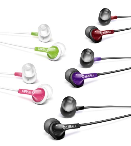 Yamaha EPH-20GN In-Ear Headphones (Each, Green) ( Yamaha Ear Bud Headphone ) รูปที่ 4