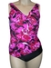 รูปย่อ Swimsuit Womens Bb Plus Size Surplice Wrap One Piece Swimsuit, Tank Swimwear, Pink/black, Black, Brown/black Tribal 18-24 (Type one Piece) รูปที่1