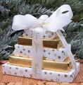 Happy New Year Gourmet Chocolate Mini Gift Tower - Heartwarming Treasures ( Heartwarming Treasures Chocolate Gifts )