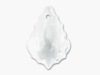 รูปย่อ Genuine Swarovski Crystal Baroque Pendant with Sterling Silver Chain - Crystal Clear ( Nvie Designs pendant ) รูปที่2