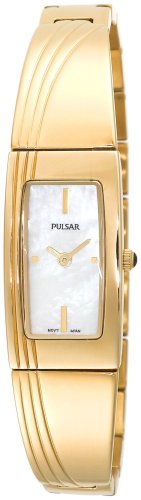 Pulsar Women's PEGD44 Dress Gold-Tone Watch รูปที่ 1