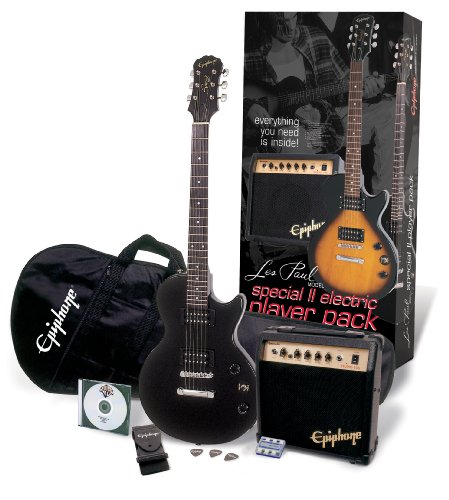 Epiphone Special-II Les PaulPlayer Pack, Ebony ( Epiphone guitar Kits ) ) รูปที่ 1