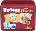 Huggies Supreme Diapers Little Snugglers Size 1 - 4 Pack ( Baby Diaper Huggies )