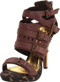 Naughty Monkey Women's No Regrets Platform Sandal ( Naughty Monkey ankle strap )