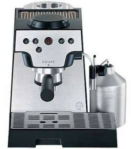 Krups XP5080 Espresso Maker, Black & Stainless รูปที่ 1