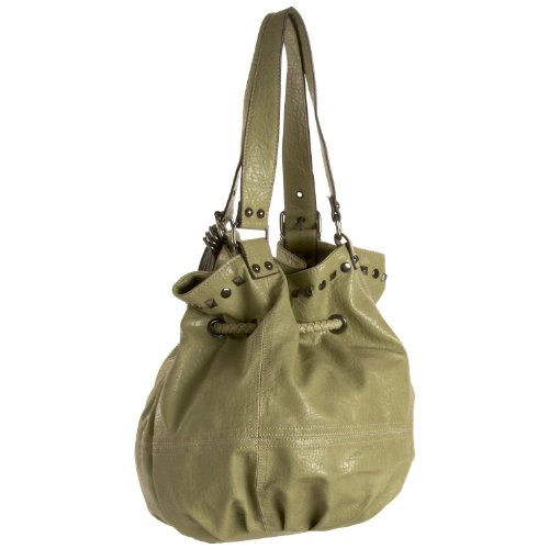 Chocolate Rayna Drawstring Bucket Bag ( Chocolate Hobo bag  ) รูปที่ 4