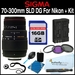 รูปย่อ Sigma 70-300mm f/4-5.6 SLD DG Macro Lens with built in motor for Nikon Digital SLR Cameras + Filter Kit + Power Package For Nikon D5000, D3000, D40, D40x, D60 ( Sigma Len ) รูปที่1
