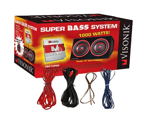 VISONIK VB-212PKG Dual Bass Box with 12