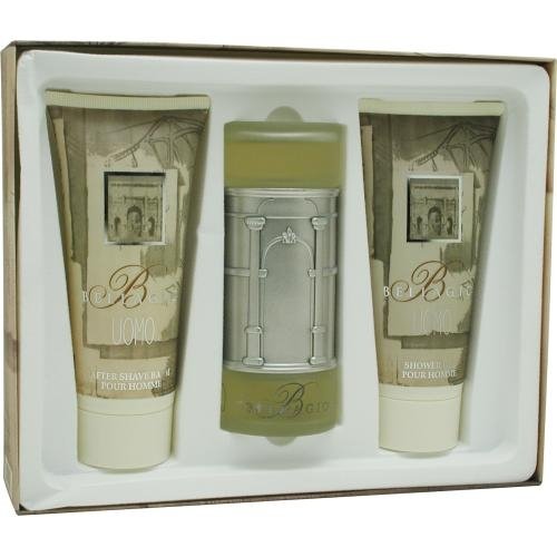 BELLAGIO Cologne Gift Set for Men by Bellagio (SET-EDT SPRAY 3.4 OZ & AFTERSHAVE BALM 6.8 OZ & SHOWE ( Men's Fragance Set) รูปที่ 1