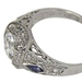 รูปย่อ Antique Diamond Sapphire Ring ( Da'Carli ring ) รูปที่5