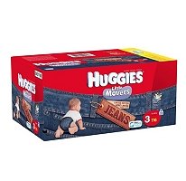 Huggies Little Movers Jeans Diapers Size 3 - 116ct ( Baby Diaper Huggies ) รูปที่ 1