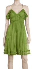 RUFFLED CAMISOLE DRESS ( MaxStudio Night Out dress )