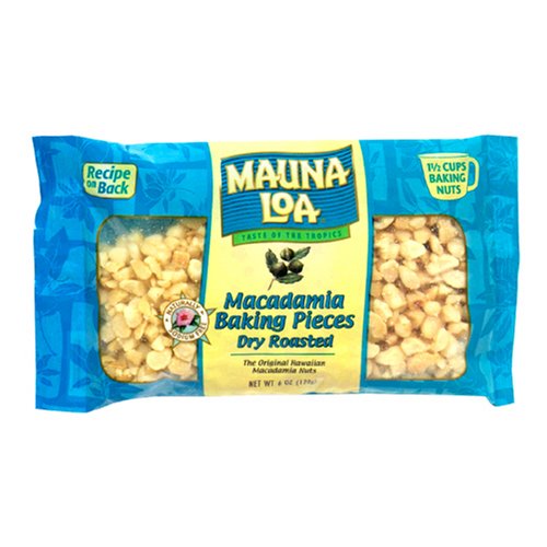 Mauna Loa Macadamia Baking Pieces, 6-Ounce Bags (Pack of 6) รูปที่ 1