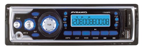 Pyramid 1704MP Car Radio with MP3 Input ( Pyramid Car audio player ) รูปที่ 1