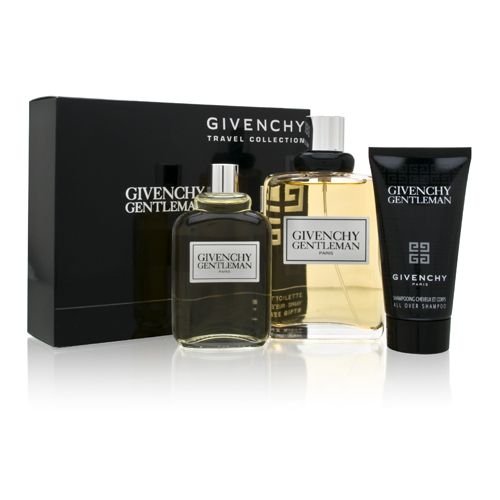 Givenchy Gentleman by Givenchy for Men 3 Piece Set Includes: 3.3 oz Eau de Toilette Spray + 2.0 oz After Shave Pour (Glass Bottle) + 1.7 oz All over Shampoo ( Men's Fragance Set) รูปที่ 1