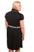 รูปย่อ Torrid Plus Size Black Shirt Dress with Zebra Belt ( Torrid Night Out dress ) รูปที่2