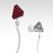 รูปย่อ Lady Gaga Heartbeats In-Ear Headphones (Rose Red) ( Monster Ear Bud Headphone ) รูปที่2