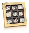 Winter Chocolate Dipped Krispies®- Window Gift Box of 9 