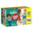 Pampers Easy Ups Value Pack, Boy, Size 2T/3T, 108-Count ( Baby Diaper Pampers )