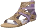 Charles David Women's Grayce Flat Sandal ( Charles David ankle strap )