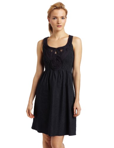 Calvin Klein Jeans Women's Denim Dress With Woven Piecing ( Calvin Klein Jeans Casual Dress ) รูปที่ 1