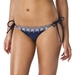 รูปย่อ Swimsuit Xhilaration® Juniors Embroidered Side Tie Swim Bottom - Navy Blue (Type Two Piece) รูปที่1