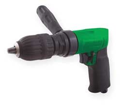 Speedaire 2YPP6 Pneumatic Drill, Keyless, 1/2 In, 450 RPM ( Pistol Grip Drills ) รูปที่ 1
