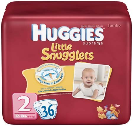 Huggies Supreme Diapers Little Snugglers Size 2 - 4 Pack ( Baby Diaper Huggies ) รูปที่ 1